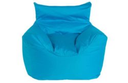 ColourMatch Kids Funzee Bean Bag Chair - Blue.